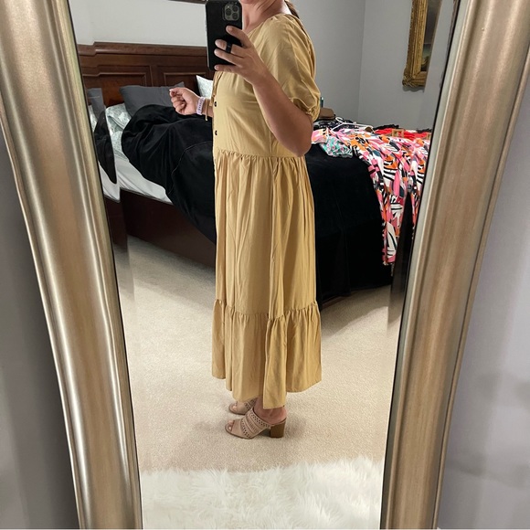 NWT Button Down Khaki Dress - Picture 6 of 8